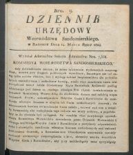 dziennik urzedowy woj.sandomierskiego 1824-9-00001